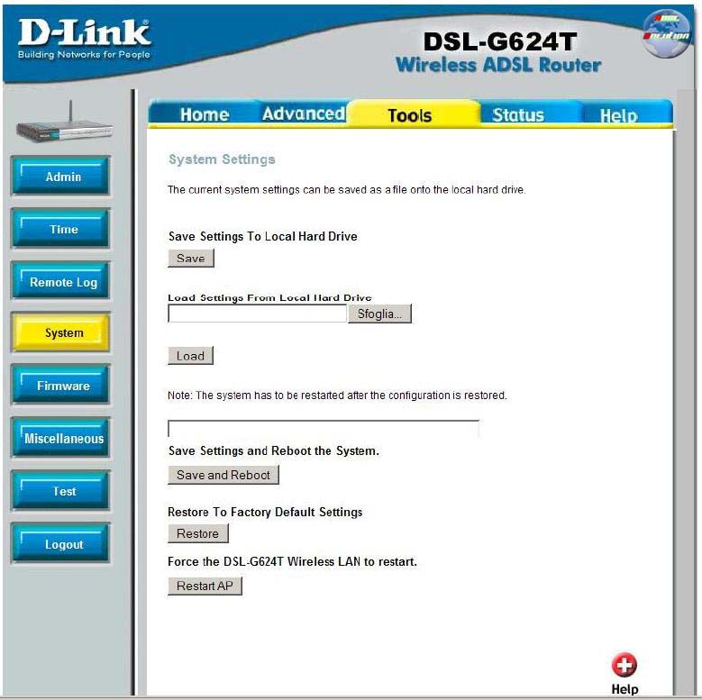 D-Link DSL G624T